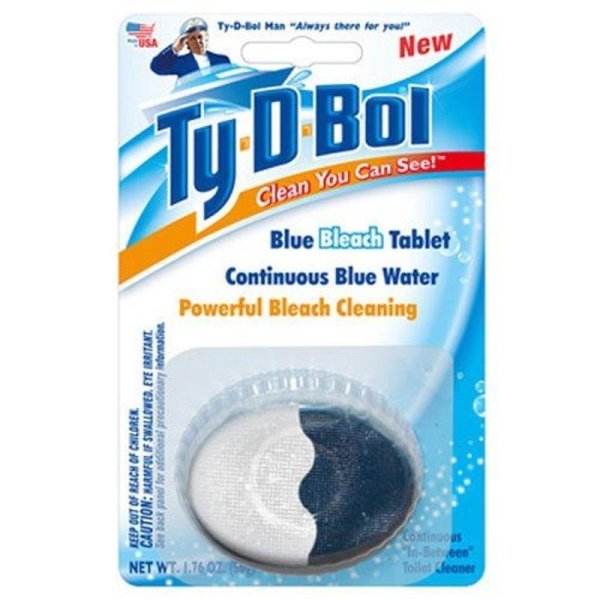 Willert Home Products 14 oz TyDBol Bleach Tablet Blue 10PK 644.10T